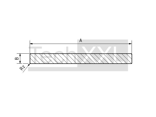 Flachprofil 100x12 Rz3 wie HH300FP10012